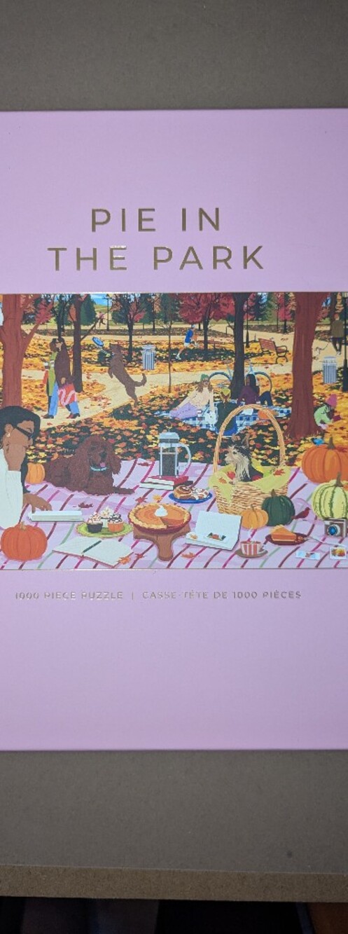 New - 1000 Piece Hobbry Puzzle - Pie in the Park